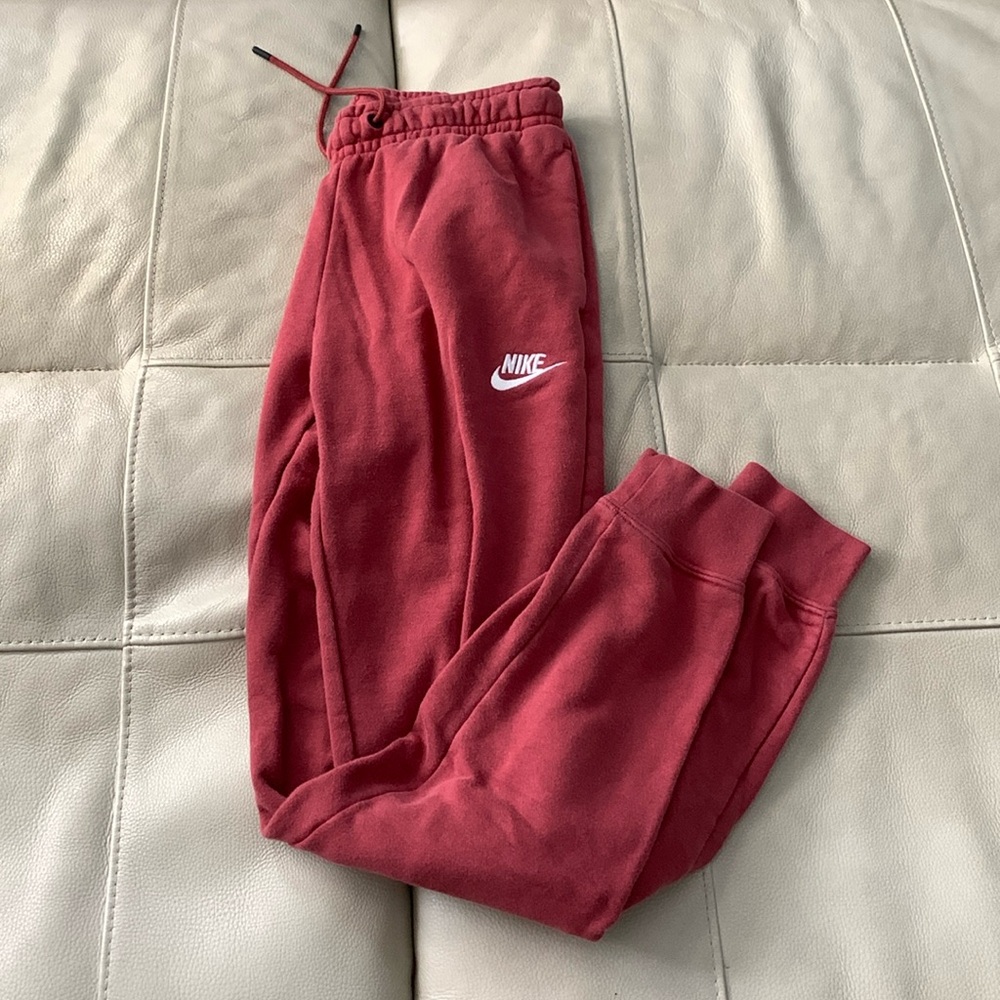 Red Nike Joggers